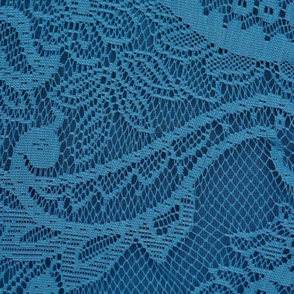 🆕 Blue Lace Skater Dress 1 1X 14 16 NWT Torrid New! - Picture 4 of 7